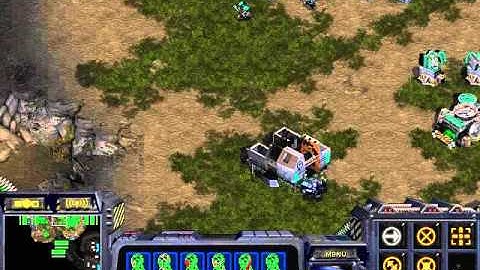 Starcraft Brood war T vs Z in Python 1.3