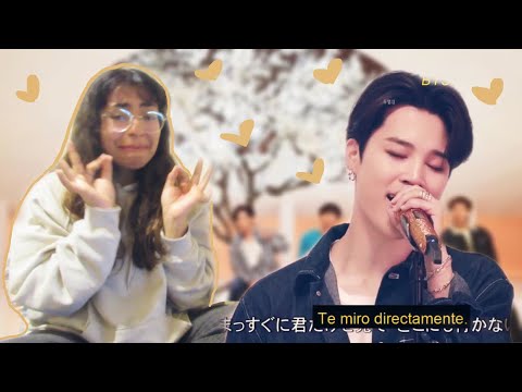 reacciono a 'your eyes tell' de BTS en VIVO ✨😭
