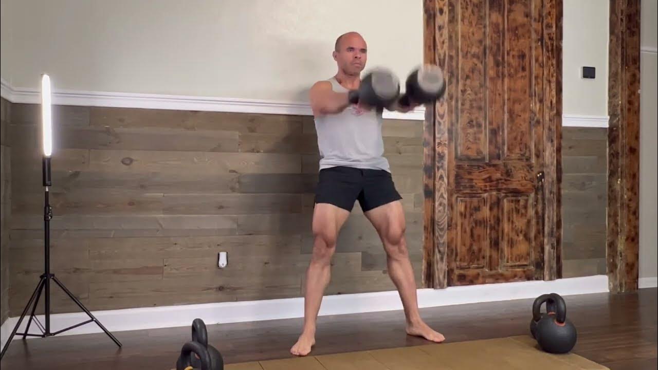 Double Kettlebell Dead Stop Swings YouTube