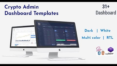 Crypto Dashboard Bootstrap Admin Templates with Stock market chart Dashboard