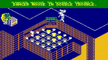 [Amstrad CPC] Danger Mouse In Double Trouble - Longplay
