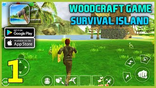 Woodcraft Game Survival Island Gameplay Walkthrough (Android, iOS) - Part 1 screenshot 2