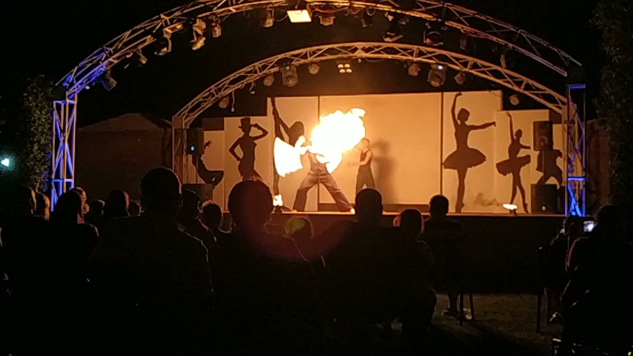 Анимация Tropitel Sahl Hasheesh 5*. Fire show. Огненное шоу Хургада Египет