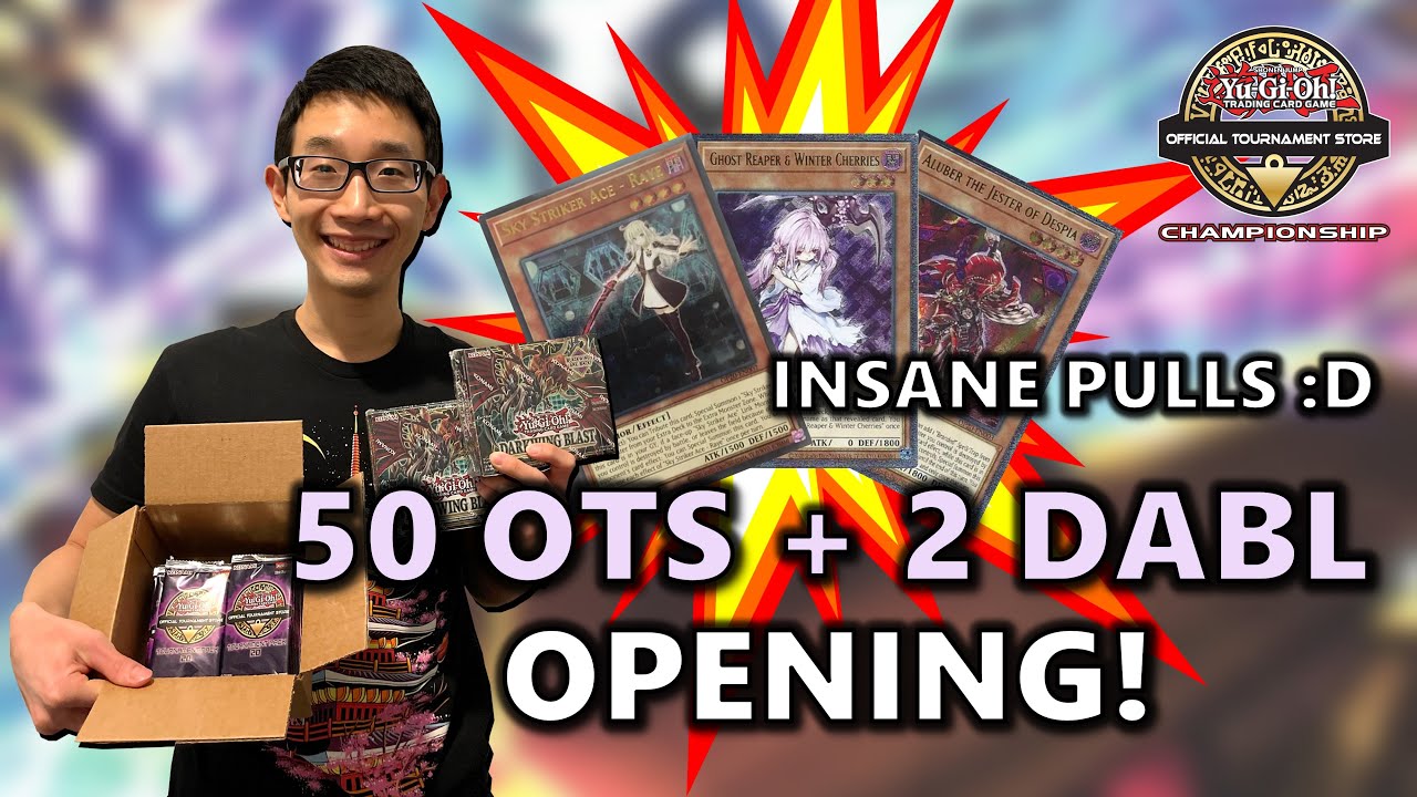 50 OTS 20 Packs + 2 Darkwing Blast Box Opening! INSANE Pulls! 2nd Place OTS Championship Prizing