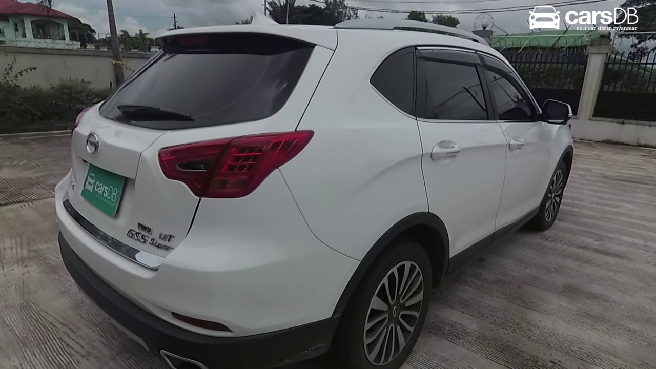 Gac gs5 видео