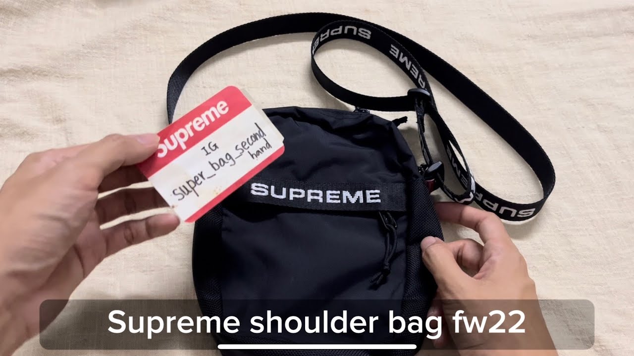 Supreme】ショルダーバッグ紹介！「Woven Shoulder Bag/購入品紹介 