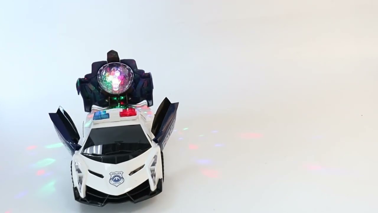 Машинка Полиция моторизированная световые и звуковые эффекты