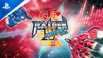 Raiden IV x Mikado Remix - Launch Trailer | PS5 & PS4 Games