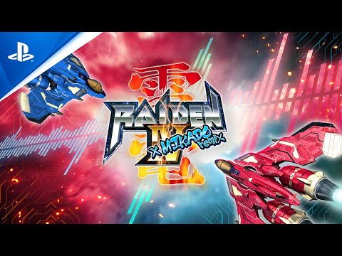 Raiden IV x Mikado Remix - Launch Trailer | PS5 & PS4 Games
