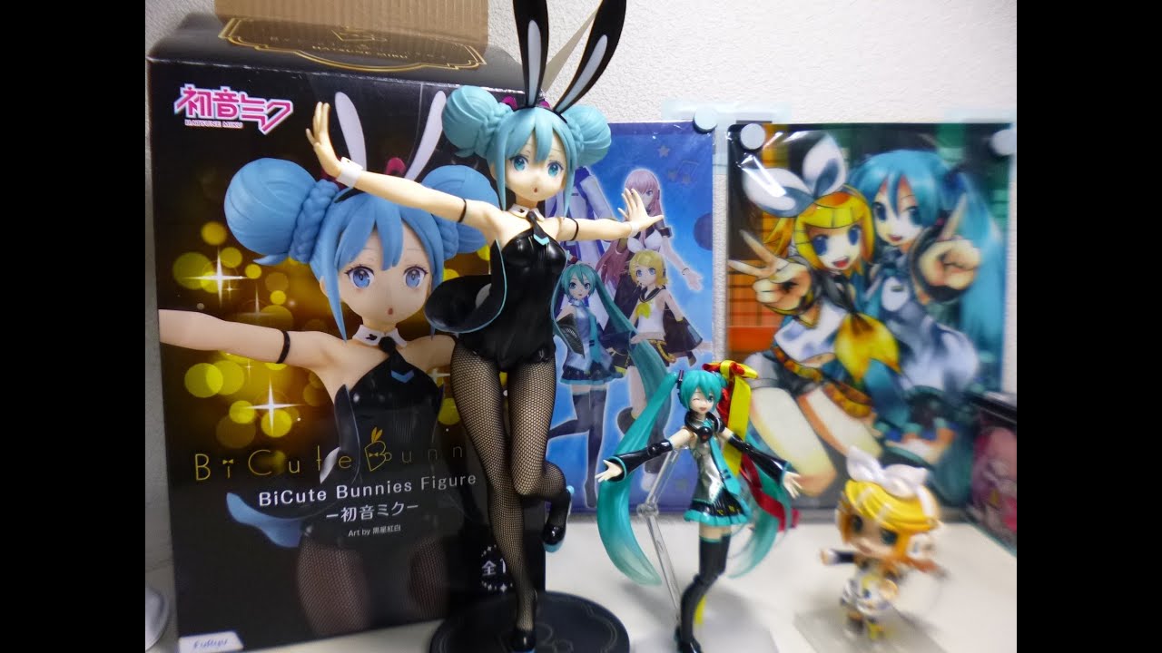 初音ミクとレビュー！】Bicute bunnies figure 初音ミク レビュー