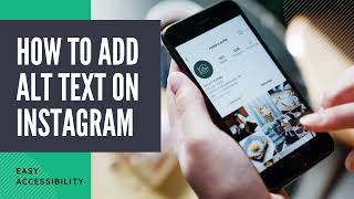 How to add alt text on Instagram