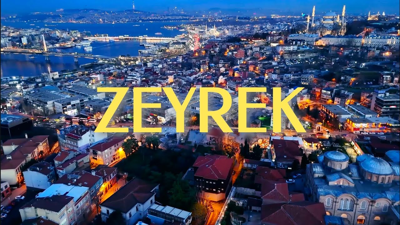 Zeyrek Drone 4K | İstanbul’un Tarihi Semti