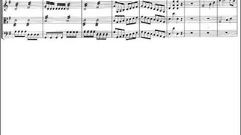 Mozart String Quartet #1 K.80 (Full Score)