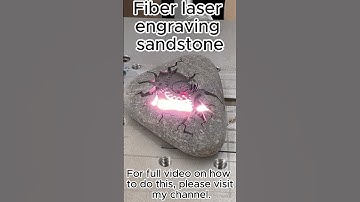 Laser Engraving Depthmap in stone