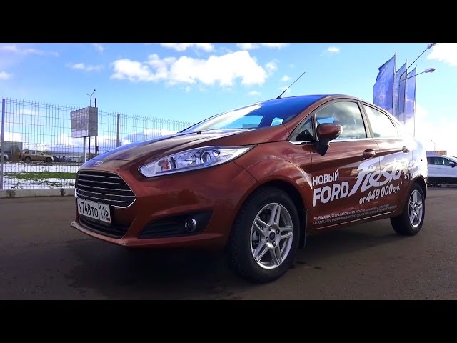 2015 Ford Fiesta Titanium. Обзор (интерьер, экстерьер, двигатель).