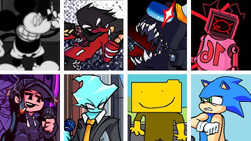 Unknown Suffering But Every Turn A Different Character Sing It 🎶 (FNF Unknown but Everyone Sings It)