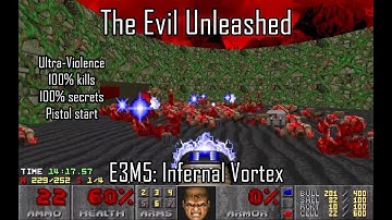 Doom: The Evil Unleashed - E3M5: Infernal Vortex (UV-MAX)