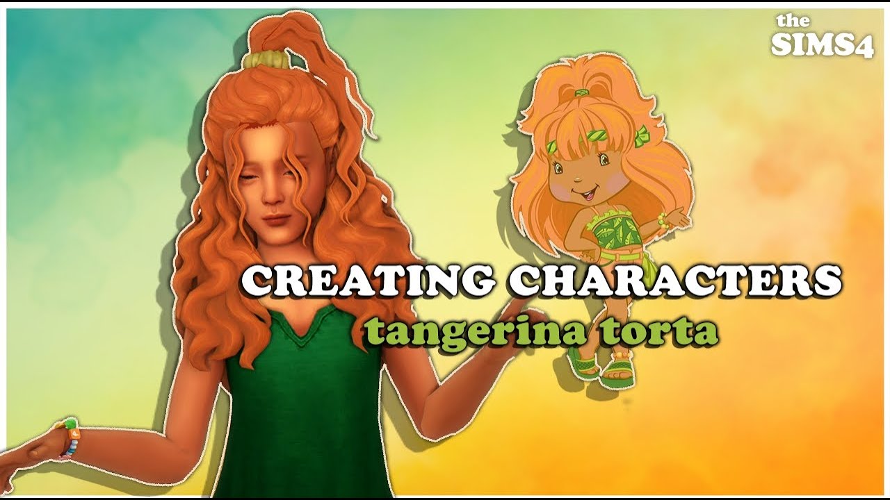 the sims 4 | tangerina torta | cas lookbook + cc links
