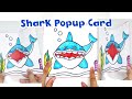 How to Draw a Shark |Shark Popup Card /Kids Easy Drawings