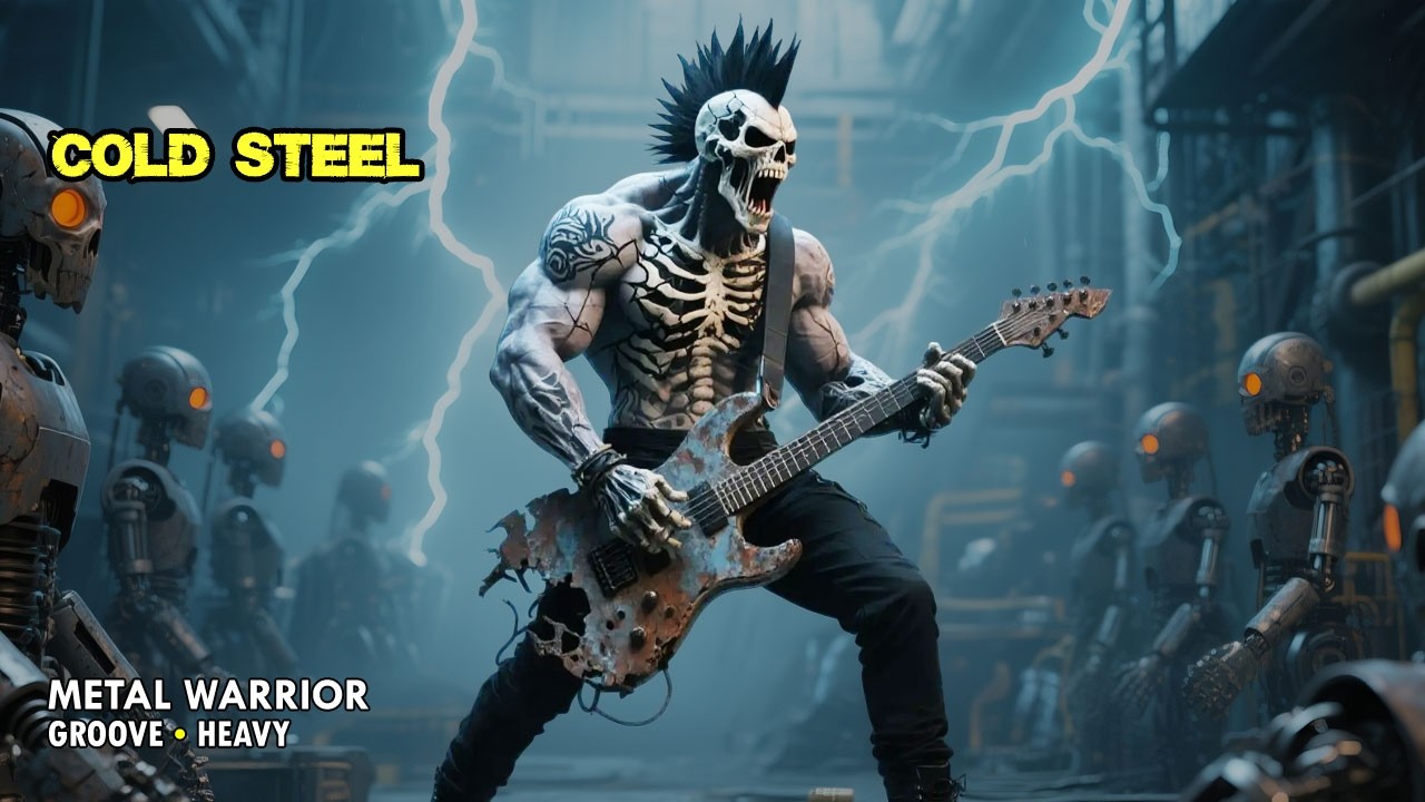 Cold Steel Warrior – Crushing Chugs & Mechanical Groove | Groove Metal Instrumental Mix