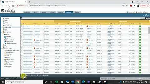 Palo alto Firewall Site to Site IPsec VPN Configuration \ Set Up an IPSec Tunnel
