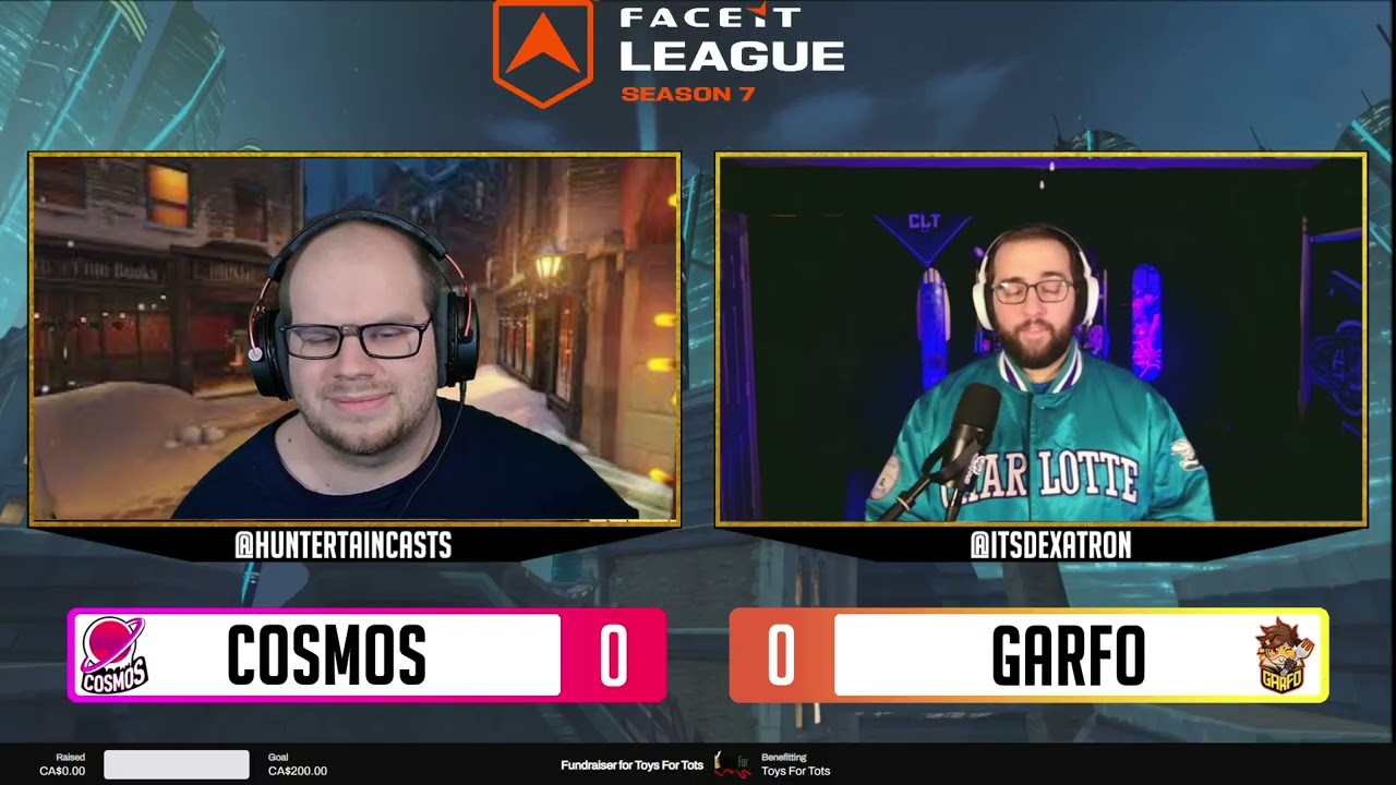 Garfo vs Cosmos || Faceit League South America