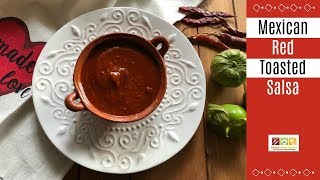 Mexican red toasted salsa