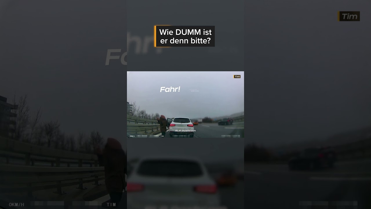 Er ist der größte Depp seit Langem! | RLP Dashcam | #shorts