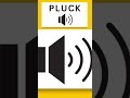 Pluck - Free To Use Sound Effects #soundeffects #sound #memes #ringtone #tiny #small