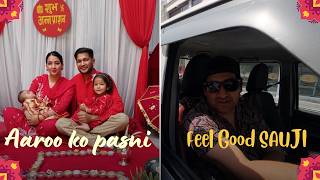 Aaja ni SAUJI bhettiyo ! | Aaroo ko Pasni | Justin Vlog66