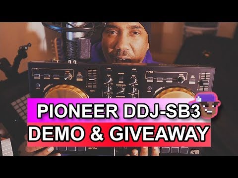 pioneer-ddj-sb3-gold-jogwheels-giveaway-&-demo