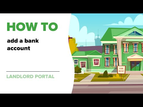 How to add a bank account to your TC Payments account (Landlord Portal)