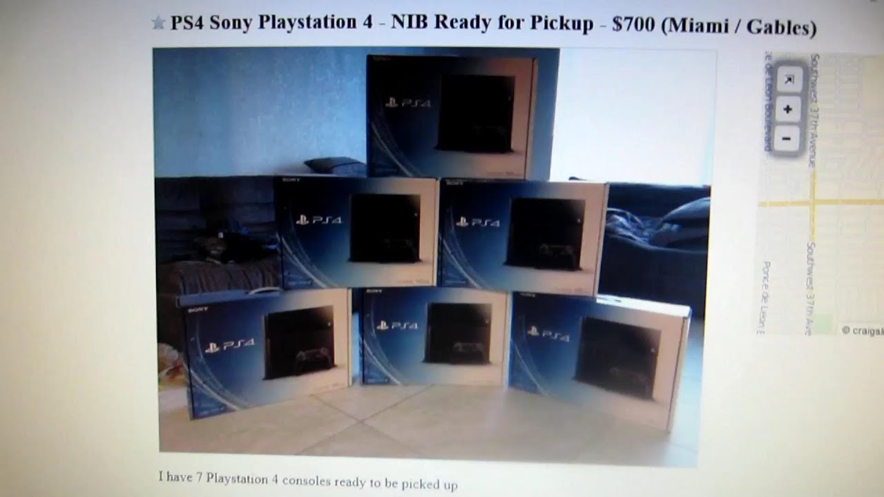 Calling PS4 Scalpers on Craigslist Episode 2 YouTube