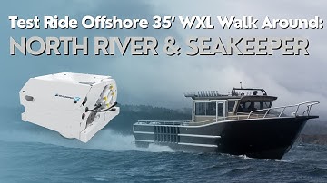 North River & Seakeeper Test Ride in Charleston, Oregon!