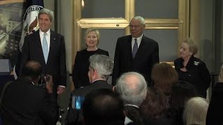 Remarks by Secretaries of State Baker, Albright, Powell, Clinton at U.S. Diplomacy Center Completion