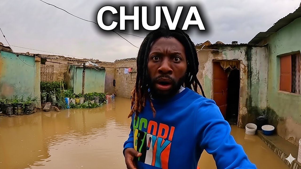 A CHUVA VOLTOU EM LUBANGO E NOSSAS CASAS CORREM RISCO