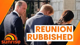 Prince Harry & Meghan Markle's royal reunion rubbished by King Charles' friend | Sunrise