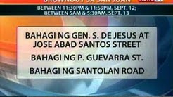 BT: Power interruption (Sept 12-13, 2012)