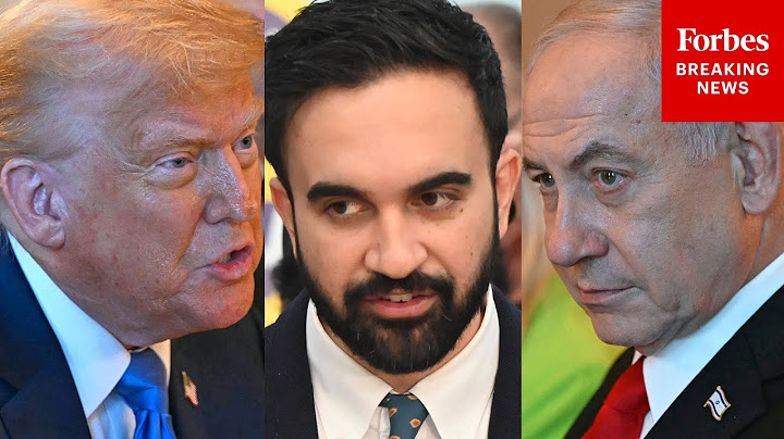WATCH: Trump & Netanyahu Publicly React To Mamdani Promising To Arrest Israel's PM If He Visits NYC