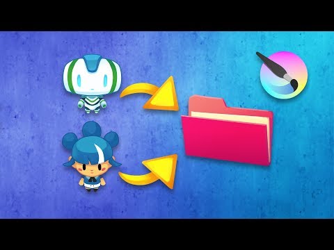 Krita Batch Exporter: Demo to help you get started (Free add-on)