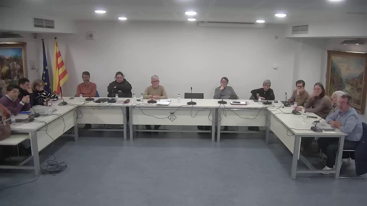 Ple ordinari 4 de desembre de 2025 Ajuntament de Capellades