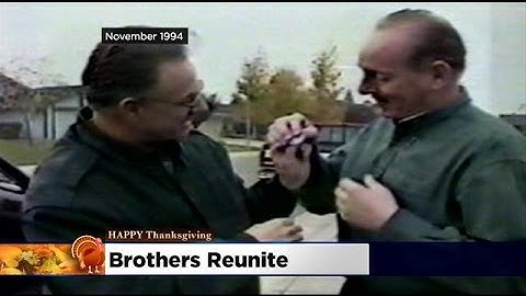 Brothers Celebrate 20 Years Since Thanksgiving Reunion That Brought Them Together After 26 Years