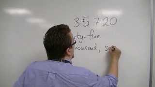 GCSE Maths from Scratch 1.02 Reading and Writing Whole Numbers