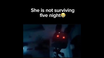 She’s not surviving😭🙏 #fnaf #shorts #horror #memes #megan