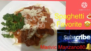 Spaghetti Ala Marivic