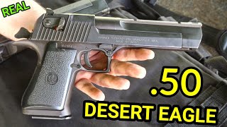 DESERT EAGLE .50 no Brasil! REAL! A mais forte do mundo! .50 AE vs .44 Magnum