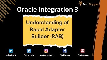 Understanding of Rapid Adapter Builder RAB | Oracle Integration | OIC | Oracle #oic #oracle #cloud