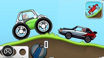 Hill Climb Racing - Gameplay Walkthrough Part 1 - Basic Game Level (iOS, Android)