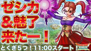 【ドラクエタクト】ゼシカ！魅了！とくぎ５つ！８イベは11時スタート！