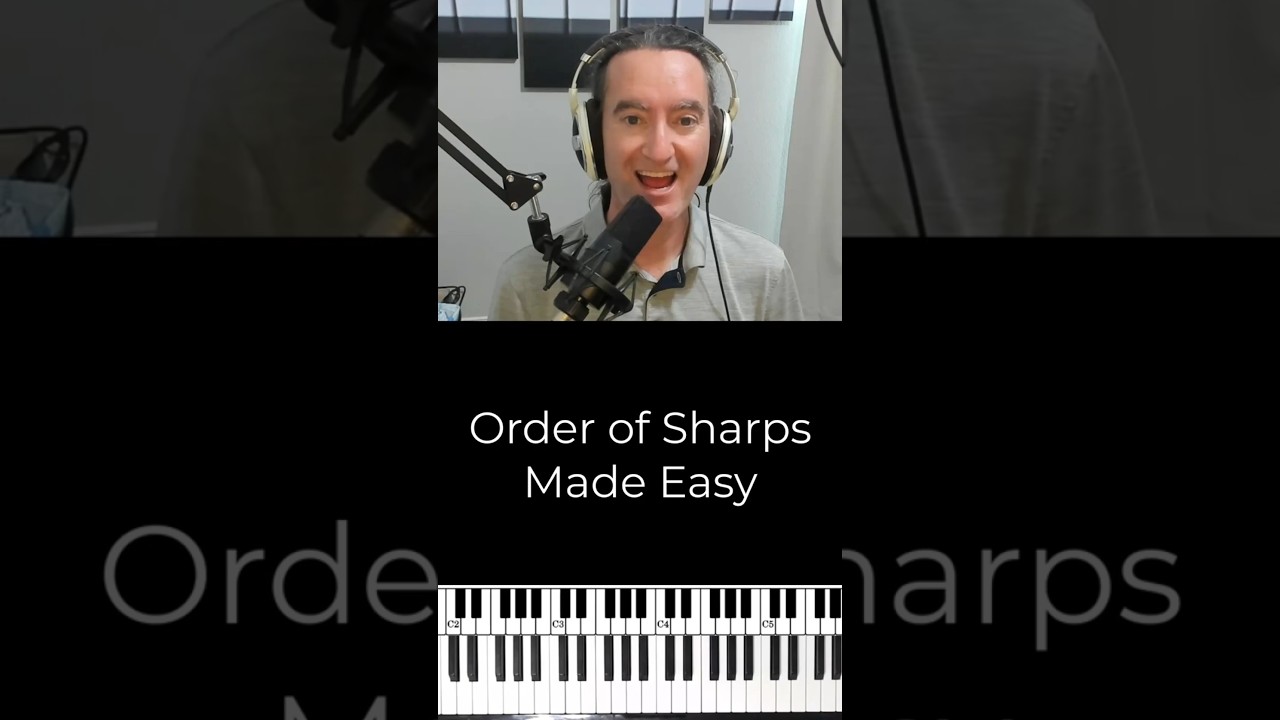 Watch Sharps in Music:Use the Keyboard to Remember the Order #musicthoery #sharps on YouTube Watch Sharps in Music:Use the Keyboard to Remember the Order #musicthoery #sharps on YouTube